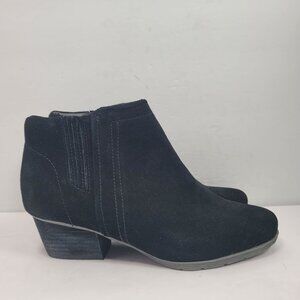 Blondo Women's Black Suede Ankle Waterproof Boots B6708015 US Size 8.5M NWT